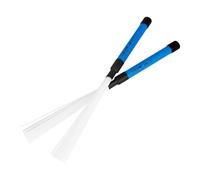 CATIEBYE 1paio Bacchette Per Batteria Nylon Abs Retrattili Per Percussione e Jazz Accessori Compatti Musicisti