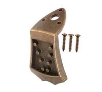 CATIEBYE 1set Mandolin Tailpiece Per Sostituzione Con Viti Accessorio Professionale Per Mandolino Antico Migliora Suono e La Giocabilità