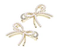 CATIEBYE 2pezzi Spilla Con Perle e Strass Per Donne Elegante e Adatta Per Cerimonie Compleanni e Matrimonio Design Unico Per Vestiti e Maglioni