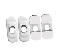 CATIEBYE 4pezzi Blocca Cassetti Sicurezza Ragazzo Ragazza Regolabili Per Armadi Frigorifero e Cassetti Facile Installazione Senza Attrezzi Materiale Resistente Per Protezione Infantile