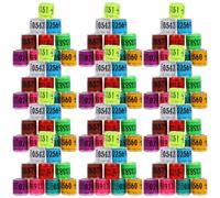 CATIEBYE Anelli per Zampe di Piccione in Alluminio e Colore Casuale 100 Identificazione e Riduzione delle Perdite Stili multipli per Allevamento Uccelli Adatti Stili multipli