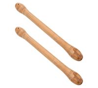 CATIEBYE Bacchette Percussione in Legno 1 Paio Design Semplice Suono Bello Adatte per Performance Sul Palco e Scuola