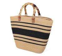 CATIEBYE Borsa Da Spiaggia Woven Per Tote Bag Multiuso Per Viaggi e Elegante Borsa Spalla Per Donne Perfetta Per Vacanze Al Mare e Regali Speciali