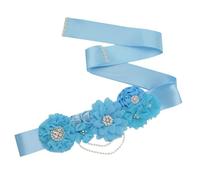 CATIEBYE Cintura Decorativa da Donna in Strass a Forma di Fiore per Abito da Sposa, Accessorio Elegante in Rhinestone per Giornata Speciale e Festa di Matrimonio