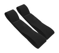 CATIEBYE Cintura Elastica da Donna 2 Pezzi Design Regolabile Nero, Fascia Addominale Elegante e Sicura per Ogni Outfit Femminile