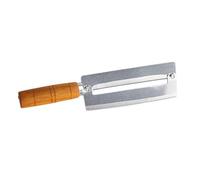CATIEBYE Coltello Sbucciatore Attrezzo Cucina Professionale per Ananas e Canna da Zucchero in Inox con Manico in Legno, Facile da Pulire per Sbucciare