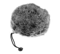 CATIEBYE Copertura Antivento Per Microfono Peluche Protezione Per Microfono Lavabile Accessorio Per Registrazioni Estern Interviste