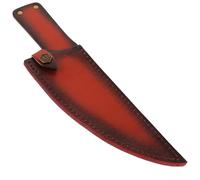 CATIEBYE Coprilama per Coltelli da Cucina in Pelle Bonded Marrone, Protezione Pratica per Coltelli da 8 Pollici, per Cassetto Cucina e Regalo per Nuova Casa