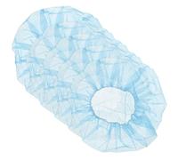 CATIEBYE Cuffie Monouso Traspiranti Bouffant Elastiche Per Infermieri e Chef, 100 Pezzi, Taglia Unica, Riduzione Sudorazione, Adatte Per Ristoranti, Cucine, Laboratori e Officine