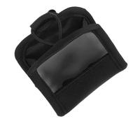 CATIEBYE Custodia Nera Oxford Ultraleggera per Trasmettitore e Ricevitore Wireless Chitarra con Tasca Portaoggetti e Clip da Cintura per Trasporto in Gig Bag