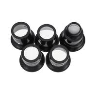 CATIEBYE Kit d'Ingrandimento per Orologiai 5 Pezzi 5X-20X Strumento Professionale per Riparazione Orologi Portatile e Leggero per Gioiellieri e Appassionati Orologi