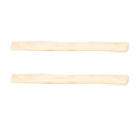 CATIEBYE Manico in Legno Naturale per 36 Cm, Set 2 Pezzi di Ricambio per Manico, Accessorio per Montaggio Utensili Manuali, Sostituzione Compatibile per Uso Esterno e Taglio Legna