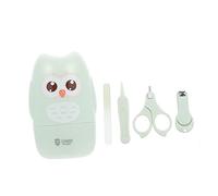 CATIEBYE Set Tagliaunghie Per Neonati a Cartone Animato Tagliaunghie in Acciaio Delle Unghie Dei Per Neomamme e Viaggi