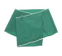 CATIEBYE Telo per Trasferimento Pazienti in Poliestere Verde 180x75 Cm per Assistenza Completa e Riduzione Attrito Durante Letto Anziani Allettati