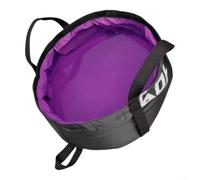 Catino per portatile 8L Caldo 90°C per Piedi Catino per portatile(Purple) | Nylon 210D per robusto, per strato interno sigillato, impermeabile, leggero 50g, ideale per trekking e viaggio