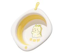 Catino Pieghevole - Bacinella Bebè Portatile | Contenitore Spesso Neonato | PP 37x32x10cm, Sicuro Per Lattanti Bambini Piccoli, Design Per Lavaggio Viso Mani Piedi, Uso Domestico