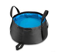 Catino Portatile 8L al Caldo 90°C Catino Portatile 8L al Caldo | Nylon 210D per robusto, design a doppia per strato, nessun perdita, ideale per trekking, montagna(Blue)