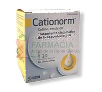 Cationorm colirio, 30 monodi