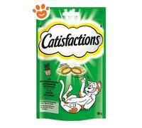 Catisfactions snack per gatti 60 gr: Erba Gatta