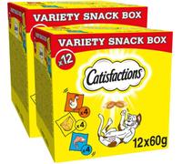 CATISFACTIONS Catisfaction Variety Snack Box Gusti Assortiti KIT 2X60G