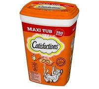 Catisfactions snack per gatti Maxi Tub 350 gr: Pollo