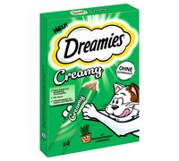 Catisfactions Dreamies Creamy - Set %: 44 x 10 g Erba gatta