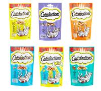 CATISFACTIONS gatto fagottini ripieni per GATTI mix gusti 6x 60 G