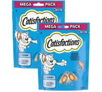 CATISFACTIONS Kit Risparmio 2x180G Catisfaction Snack Gatto SALMONE