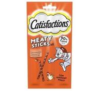 Catisfactions Meaty Snack per Gatti Stick con Pollo 6x5g