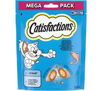 Catisfactions snack per gatti Maxi Pack 180 gr: Salmone
