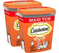 CATISFACTIONS Snack Gatto Mega Tub al Pollo 2x350G