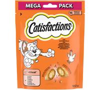 Catisfactions snack per gatti Maxi Pack 180 gr - Pollo - 1° ORDINE? scegli lo sconto BZR5 / BZR20 + 200 punti fedeltà