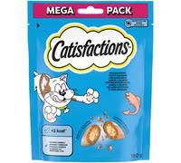 Catisfactions snack per gatti Maxi Pack 180 gr - Salmone - 1° ORDINE? scegli lo sconto BZR5 / BZR20 + 200 punti fedeltà