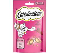 Catisfactions snack per gatto bustina 60 gr - Manzo - 1° ORDINE? scegli lo sconto BZR5 / BZR20 + 200 punti fedeltà