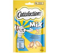 Catisfactions snack per gatto bustina 60 gr - Salmone e formaggio - 1° ORDINE? scegli lo sconto BZR5 / BZR20 + 200 punti fedeltà