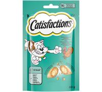 Catisfactions snack per gatti 60 gr: Tacchino