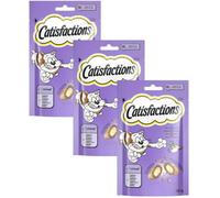 Catisfactions Snack per Gatto con Anatra KIT RISPARMIO 3X60G