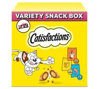 Catisfactions Snack per Gatto Confezione mista con Pollo Formaggio e Salmone 1