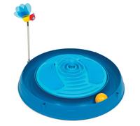 Catit 3In1 Giocattolo Per Gatti Blu Con Massaggio, Palla E Api, 4X36X39,5 Cm