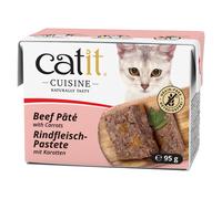 Catit Cuisine Paté 24 x 95 g Umido per gatto - Manzo con carote