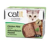 Catit Cuisine Paté 24 x 95 g Umido per gatto - Pollo con fegato