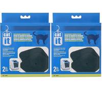 Catit Filtro al Carbone, Pacco da 4