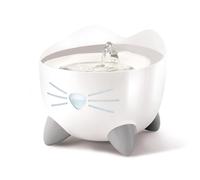 Catit PIXI Fontana per gatti 2,5 l bianco acciaio inox