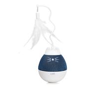 CATIT PIXI Spinner, giocattolo per gatti con erogazione del trattamento, blu