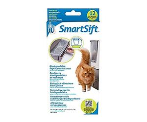 Catit Smart Sift Sacchetto Biodegradabile per Vasca Lettiera, 40X25X22 cm