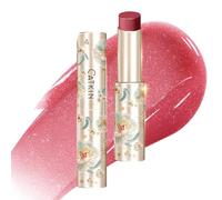 CATKIN Gloss Tinted Lip Balm, 2 in 1 Rossetto e Balsamo Labbra, Burrocacao Labbra Colorato, Formula Volumizzante e Leggero, Ultra Idratante, 3-in-1 Essenza Vegetale, Lenitivo e Riparatore, 3.4g