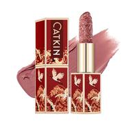 CATKIN Rossetto Opaco Colore Intenso, Formula A Lunga Durata e Idratante, con Vitamina E, Effetto Naturale, Finish Satinato, per Sensibili Labbra, 3.2g (CP175)