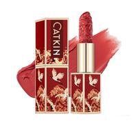CATKIN Rossetto Opaco Colore Intenso, Formula A Lunga Durata e Idratante, con Vitamina E, Effetto Naturale, Finish Satinato, per Sensibili Labbra, 3.2g (CO173)