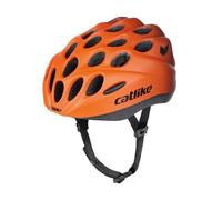 CATLIKE 7101400023 - Casco da Strada KITTEN Taglia S (52-55 cm) Protezione, Comfort e Stile per i Piccoli Ciclisti, Arancione