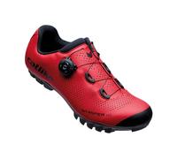 CATLIKE 7200400023 - Scarpe da Ciclismo MTB Whisper X1 Uomo e Donna Taglia 40 con Suola composita, Molto Rigida e Leggera Rinforzata con Inserti in elastomero a Colori Rosso